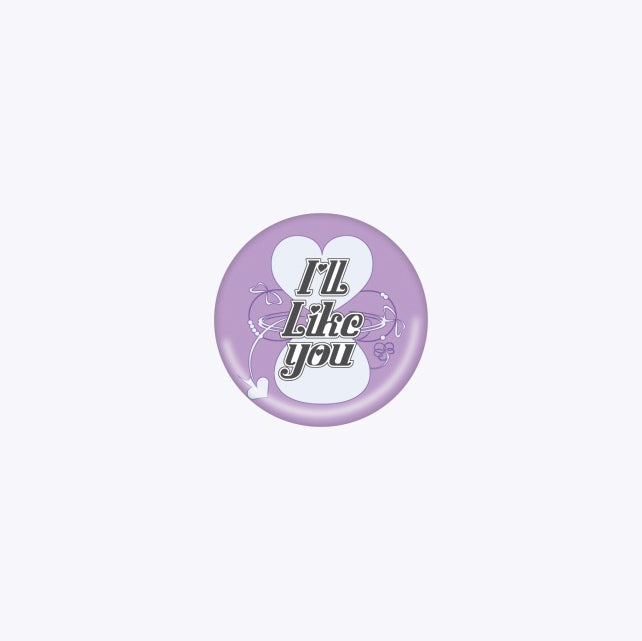 ILLIT [2nd Mini Album: I'LL LIKE YOU] Can Badge