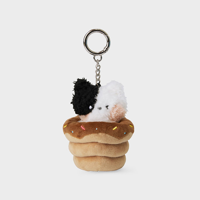 LINE FRIENDS minini Bakery Plush Keyring