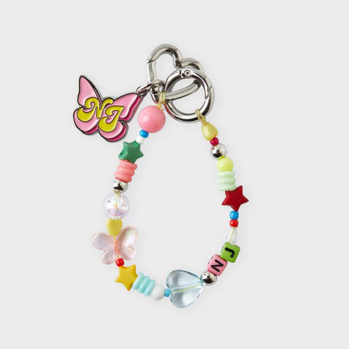 NewJeans NJ Get Up Beads Keyring