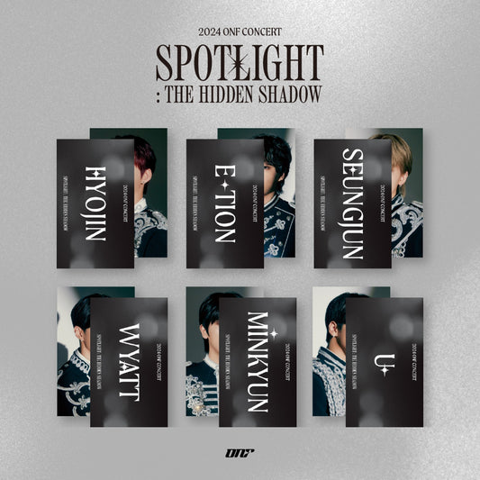 ONF [Spotlight : The Hidden Shadow] Photo Slogan