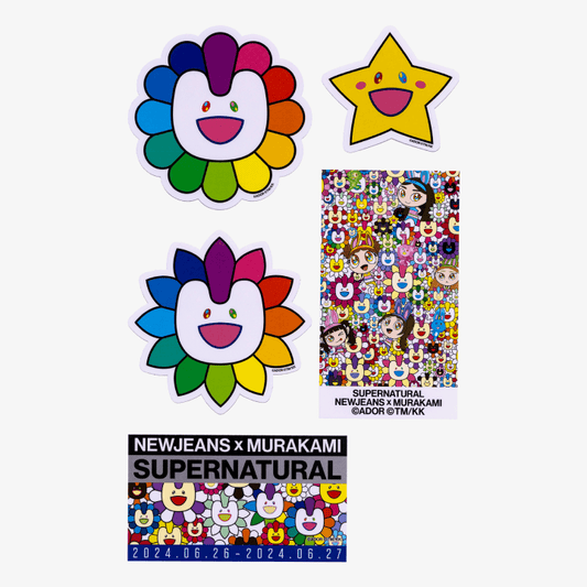 (Pre-Order) NewJeans [MURAKAMI BUNNIES CAMP] Sticker Pack