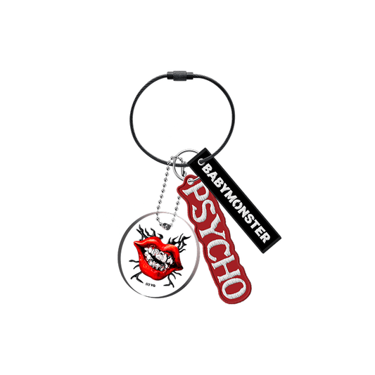 BABYMONSTER [PSYCHO] PSYCHO Keyring