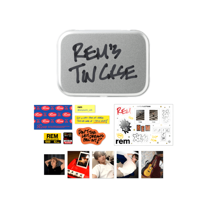 NCT MARK [The Firstfruit] REM's Tin Case