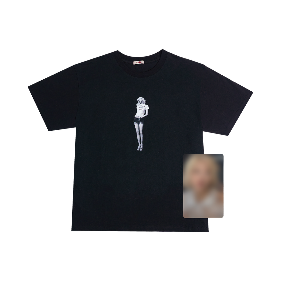 BLACKPINK ROSÉ [one year of rosie] rosie Black Shirt