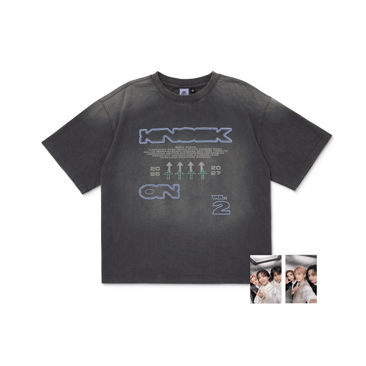 BOYNEXTDOOR [KNOCK ON Vol. 2] Routing S/S T-Shirt