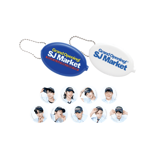 SUPER JUNIOR [SJ MARKET] Coin Wallet Keyring