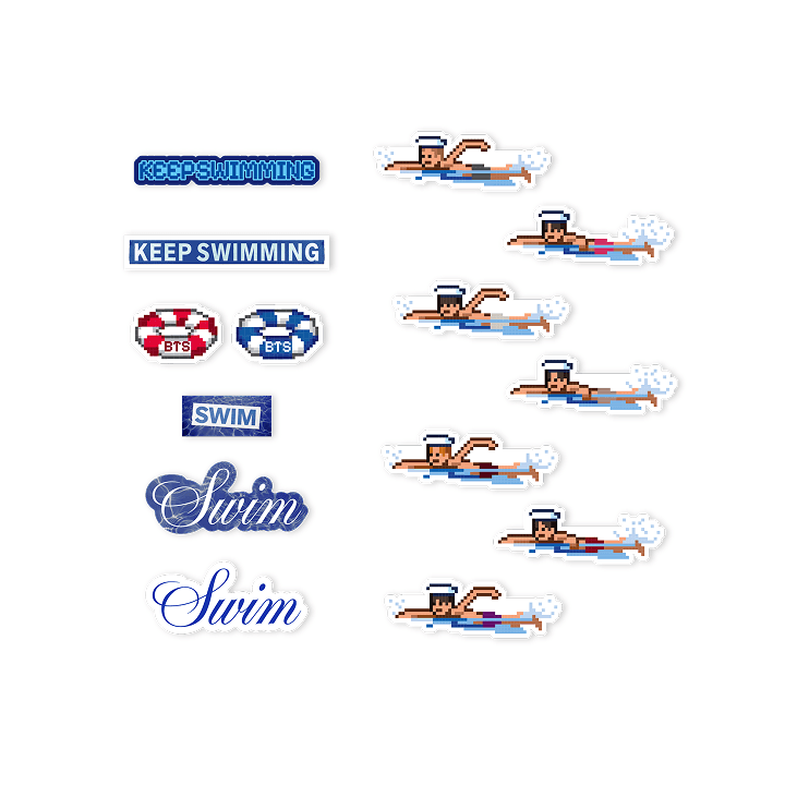 (Fast Shipping) BTS [SWIM] Sticker Set