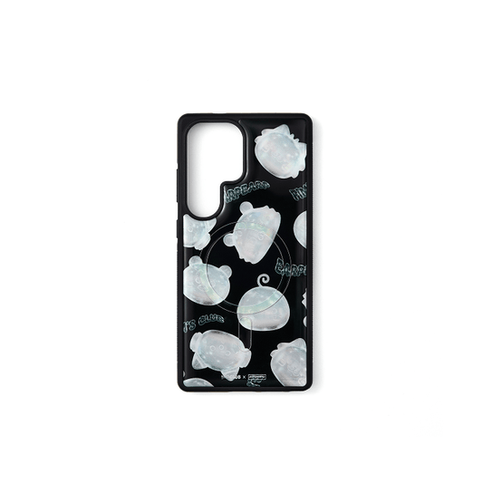 LE SSERAFIM [FIM'S CLUB X EARP EARP] Mobile Phone Case (MagSafe Black Pattern)