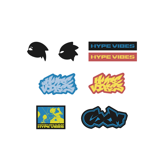 S.COUPS ✕ MINGYU [HYPE VIBES] Sticker Set