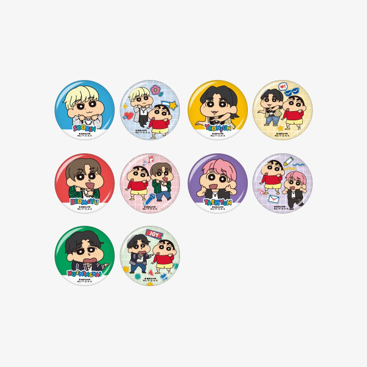 TXT X Crayon Shinchan Button Badges (Random)