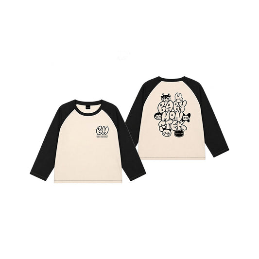 BABYMONSTER [춤 (CHOOM) in Seoul] Character Raglan Long Sleeve T-Shirt
