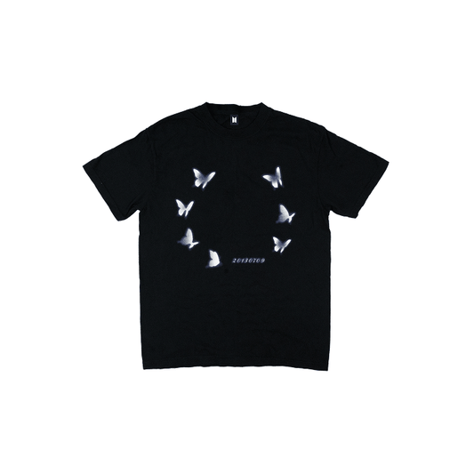 BTS ARMY [FOREVER WE ARE YOUNG] S/S T-Shirt (Black)