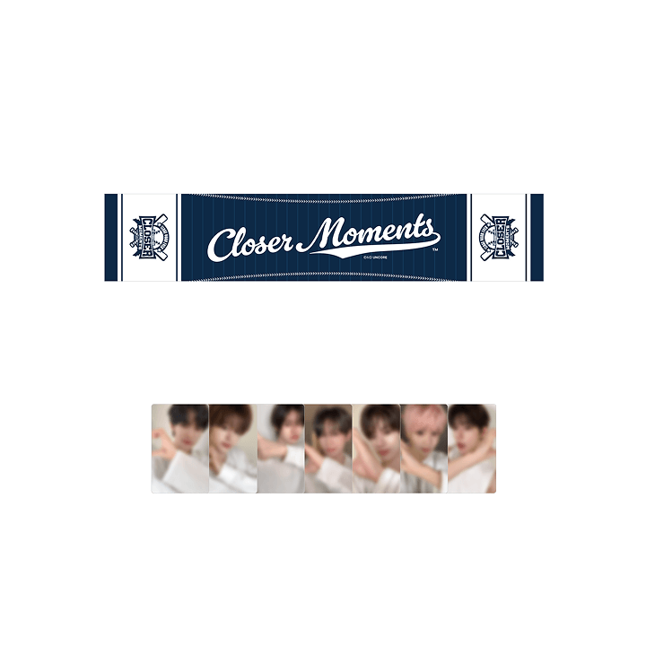 CLOSE YOUR EYES [CLOSER MOMENTS] Slogan Towel