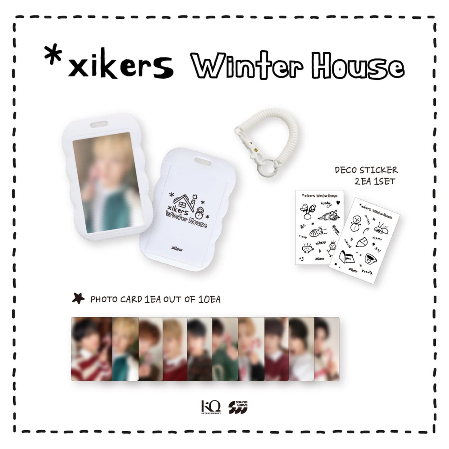 xikers [Winter House] Photo Deco Holder Set