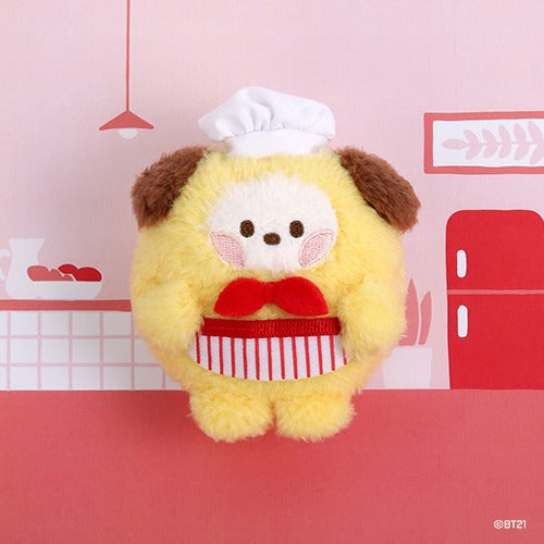 BT21 minini Cook Plush Keyring