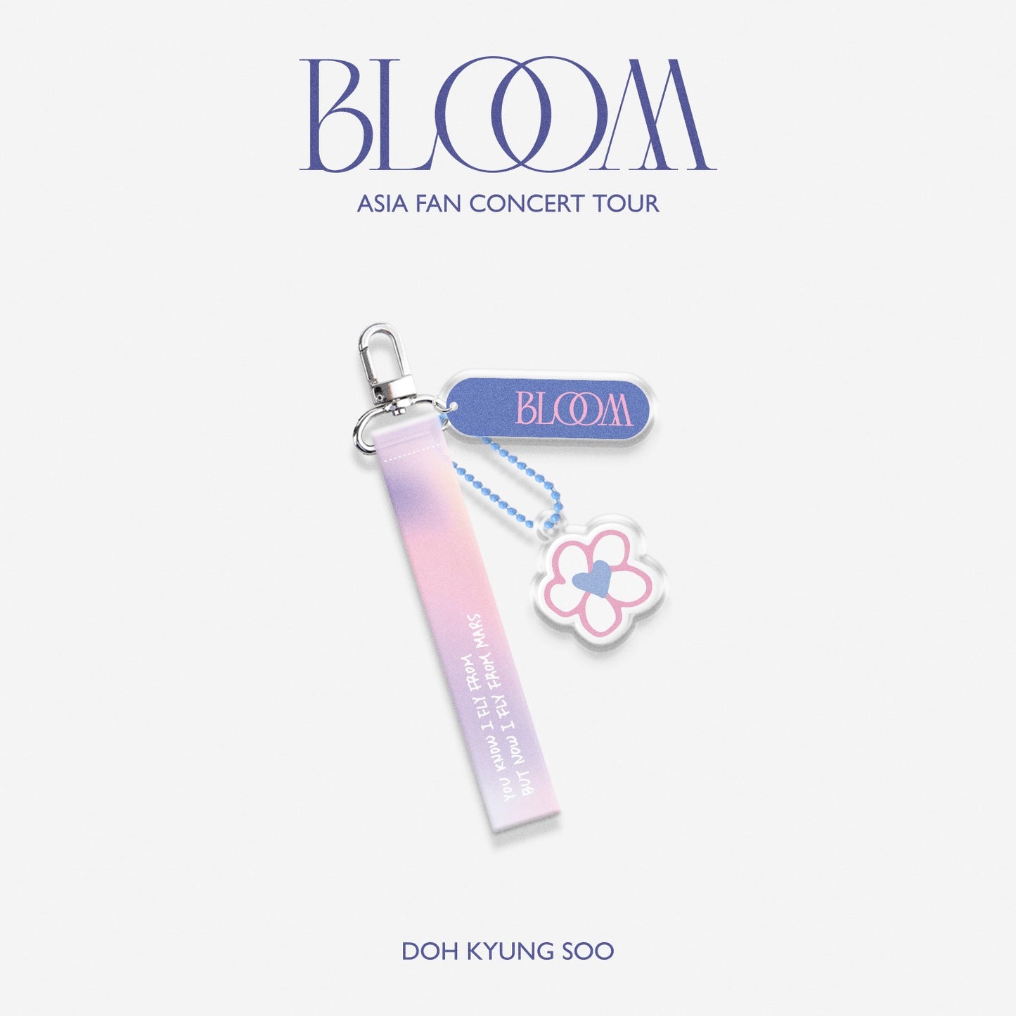 EXO D.O [Asia Fan Concert Tour : BLOOM] Strap Keyring