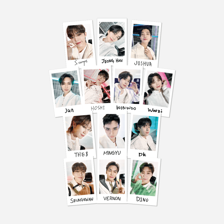 SEVENTEEN [FOLLOW AGAIN to Japan] Instant Photo Sticker Card