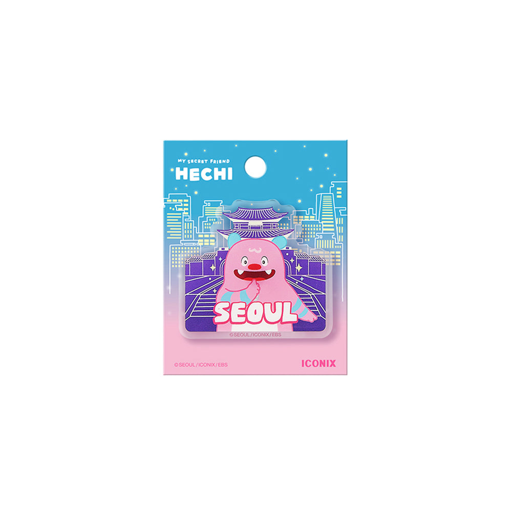 Korea [Seoul My Soul] Hechi Acrylic Magnet