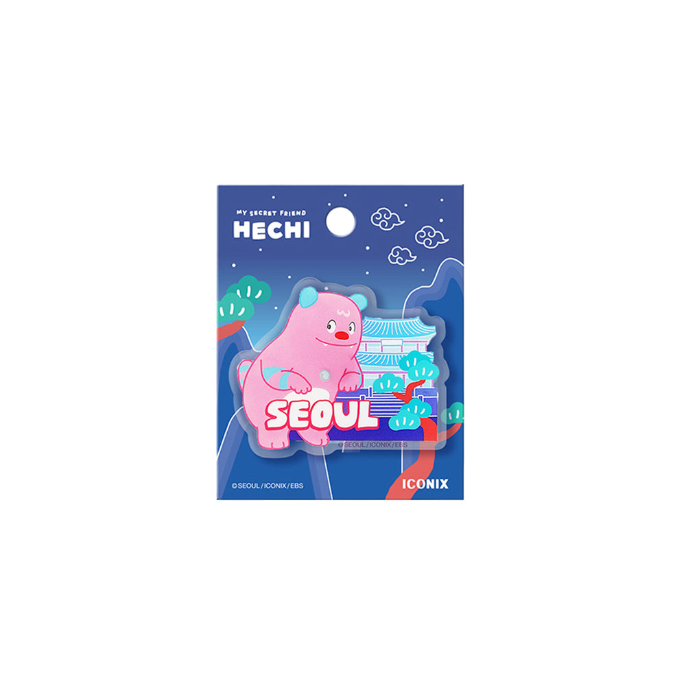 Korea [Seoul My Soul] Hechi Acrylic Magnet
