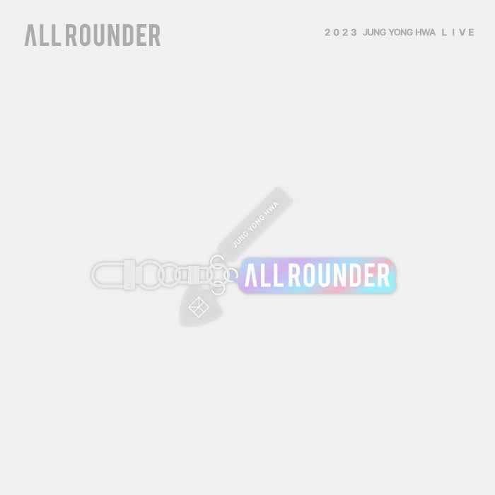 JUNG YONG HWA [LIVE ‘ALL-ROUNDER'] Keyring