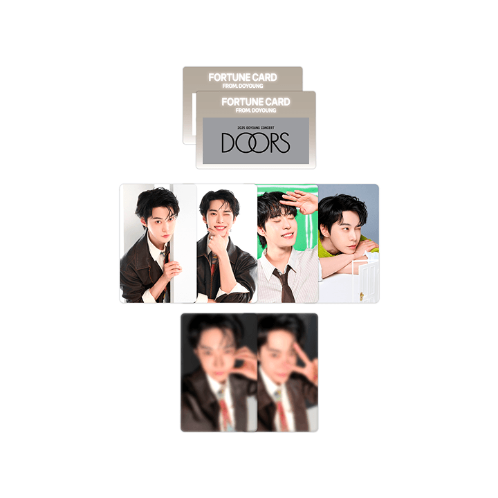 NCT 127 DOYOUNG [2025 Concert : Door] Fortune Scratch Card Set