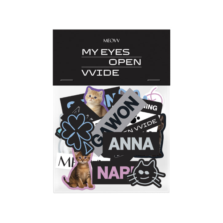 MEOVV [MY EYES OPEN VVIDE] Sticker Set