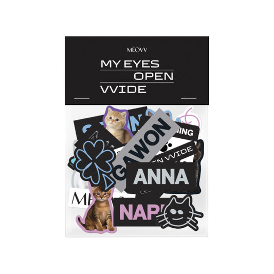MEOVV [MY EYES OPEN VVIDE] Sticker Set