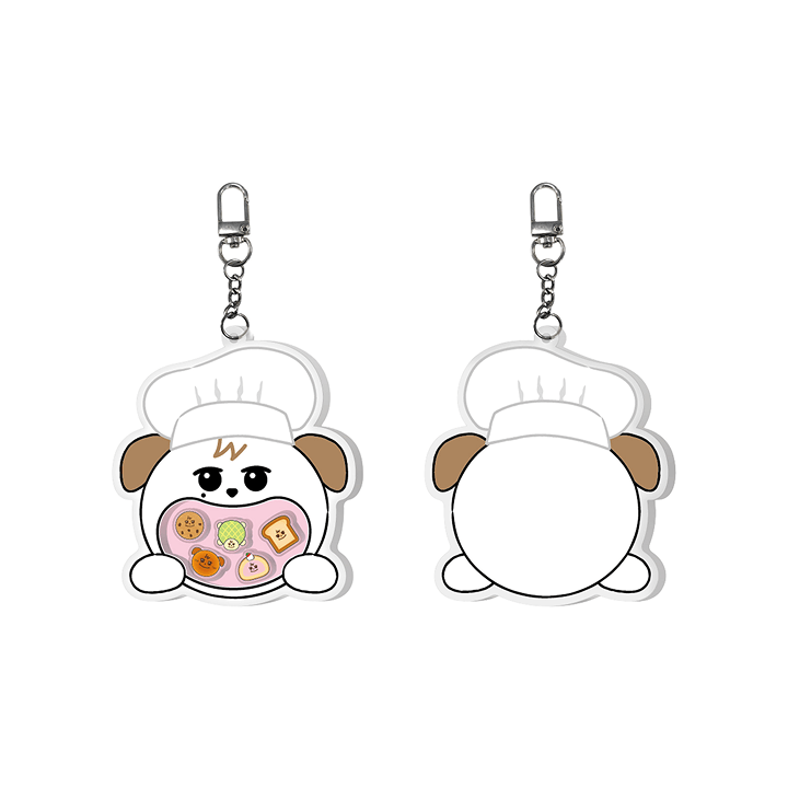 SUPER JUNIOR KYUHYUN [KYUMAE Bakery] Acrylic Shaker Keyring