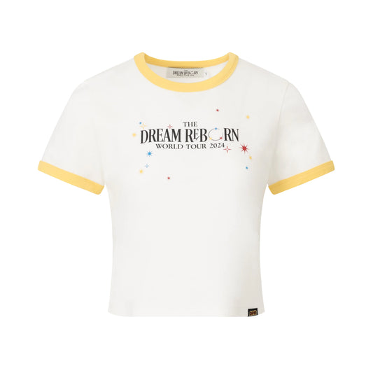 DPR [DPR 2024 World Tour: The Dream Reborn] Crop T-Shirt (Yellow)