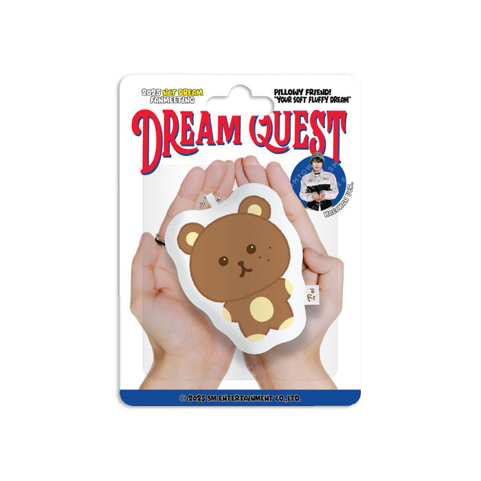 NCT DREAM [Fanmeeting : DREAM QUEST] Character Cushion Keyring