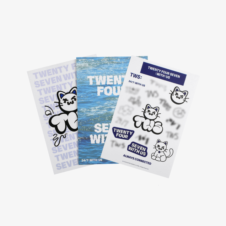 TWS [TWS: THE MUSEUM VISITOR] Postcard & Sticker Pack