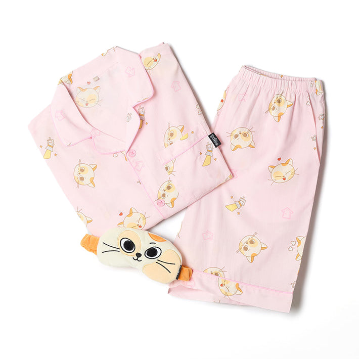 BOYNEXTDOOR [BBNEXDO ✕ SPAO] Short Pajama Set