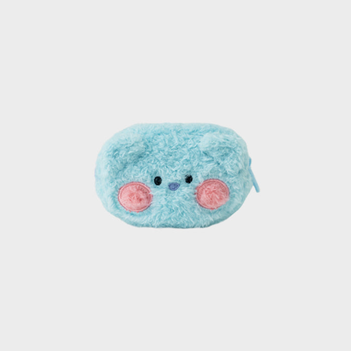 BT21 minini Face Plush Pouch