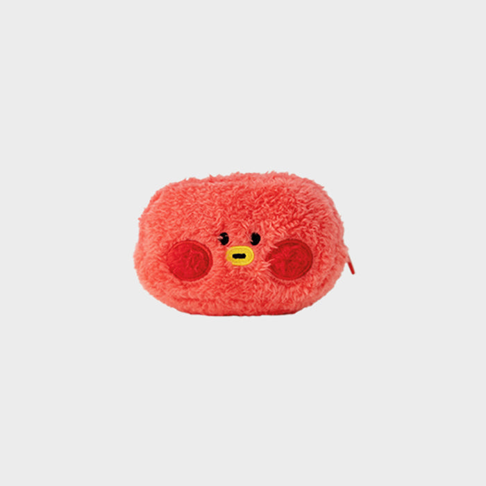 BT21 minini Face Plush Pouch