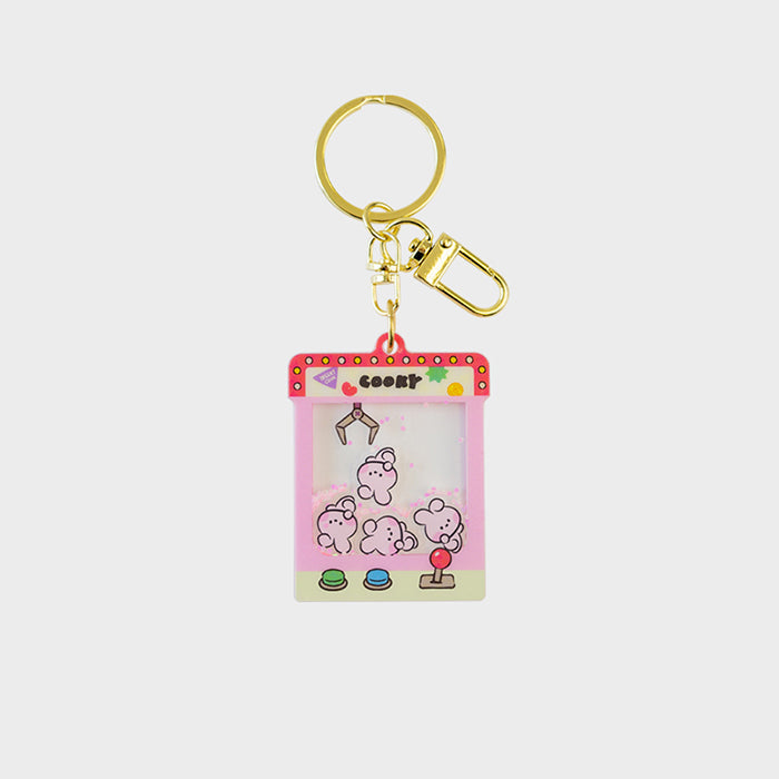 BT21 minini Glitter Acrylic Keyring