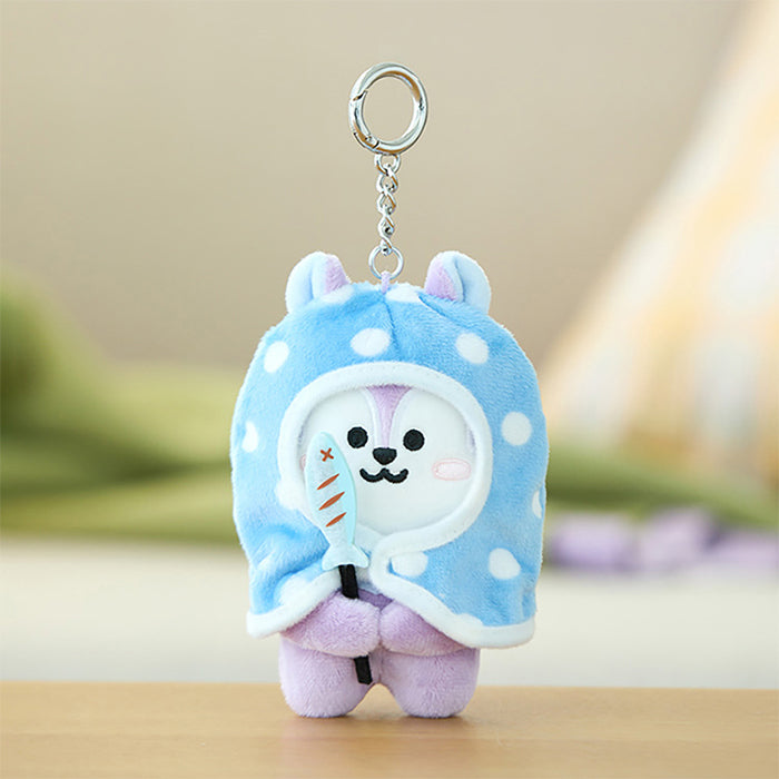 BT21 Campfire Blanket Plush Keyring