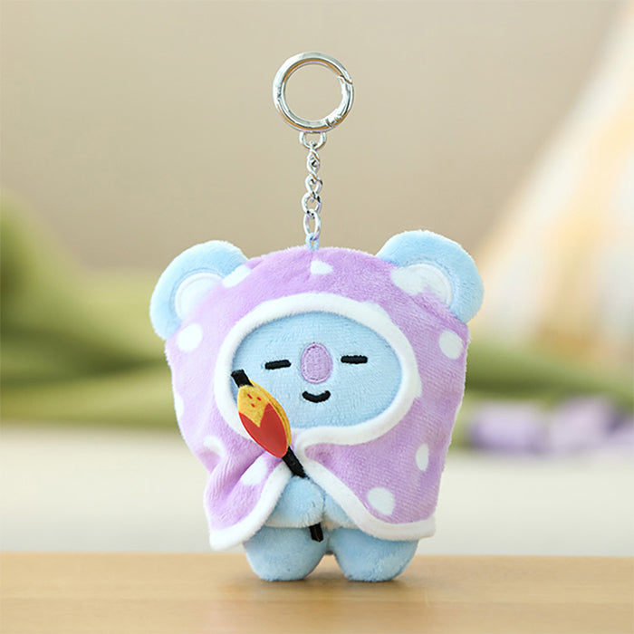 BT21 Campfire Blanket Plush Keyring