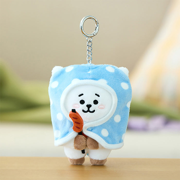 BT21 Campfire Blanket Plush Keyring