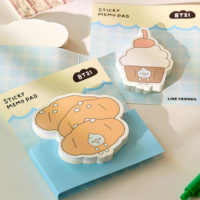 BT21 Baby [Bakery Shop] Sticky Memo Pad