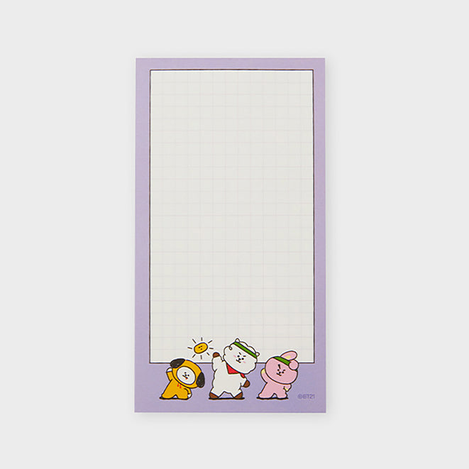 BT21 2024 Memopad