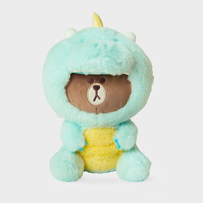 Line Friends Medium Sitting Plush Doll (Dragon Edition)