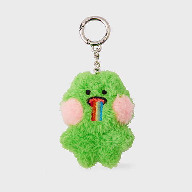 LINE FRIENDS [Lenini Winter] minini Rainbow Doll Keyring