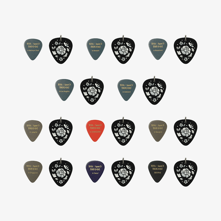 (Pre-Order) BTS SUGA [D-DAY THE FINAL] Guitar Pick Set