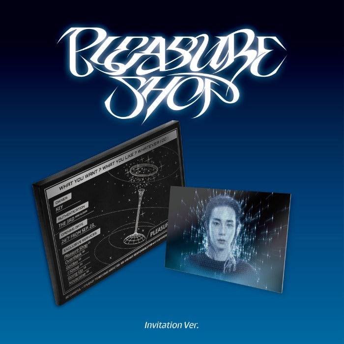 SHINee KEY 3rd Mini Album : Pleasure Shop (QR ver)