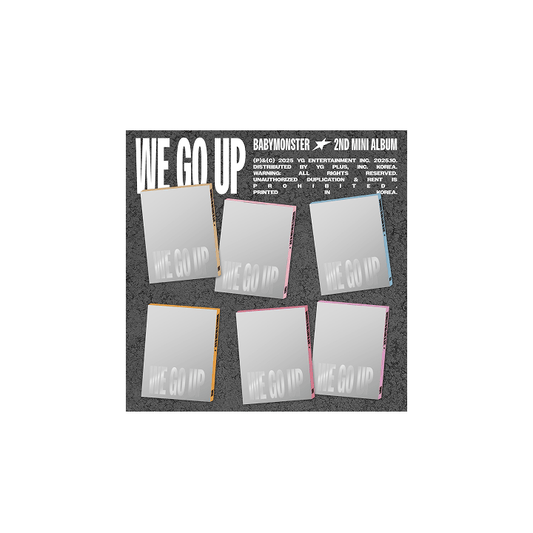 BABYMONSTER 2nd Mini Album : WE GO UP (Pattern ver)