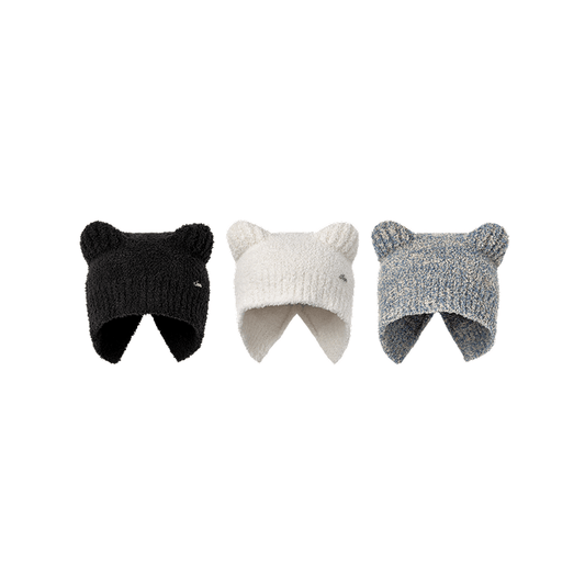 ENHYPEN [Artist-Made Collection by SUNOO] Fuzzy Bear Beanie