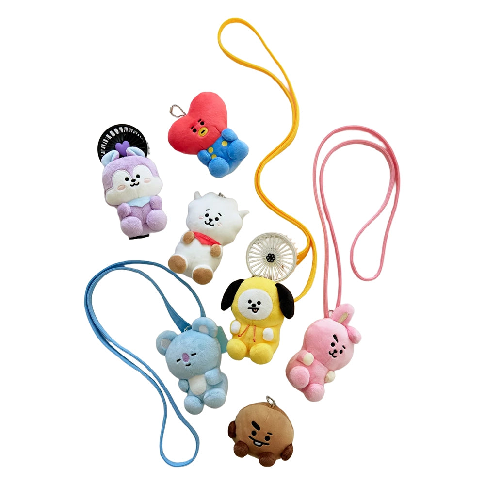 BT21 TRAVEL 2 Way Doll Holder Keyring