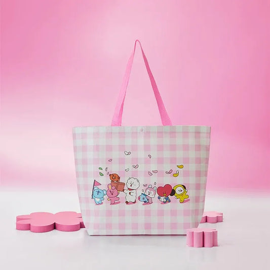 BT21 [Spring Days Cherry Blossom] Reusable Bag L