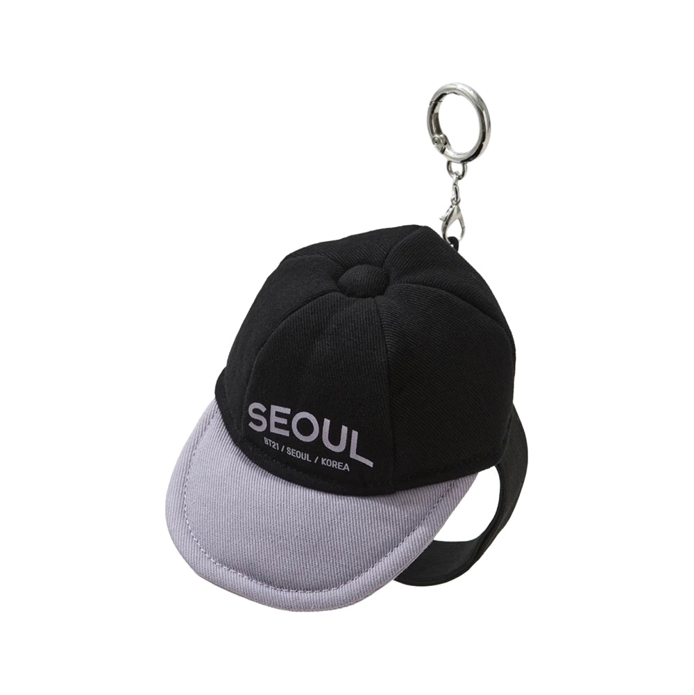BT21 TRAVEL Ball Cap Keyring
