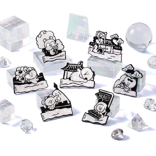 BT21 Hologram Puzzle Magnet Blind Box